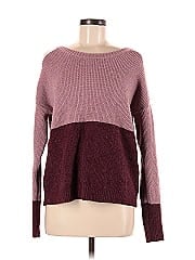 Pink Rose Pullover Sweater
