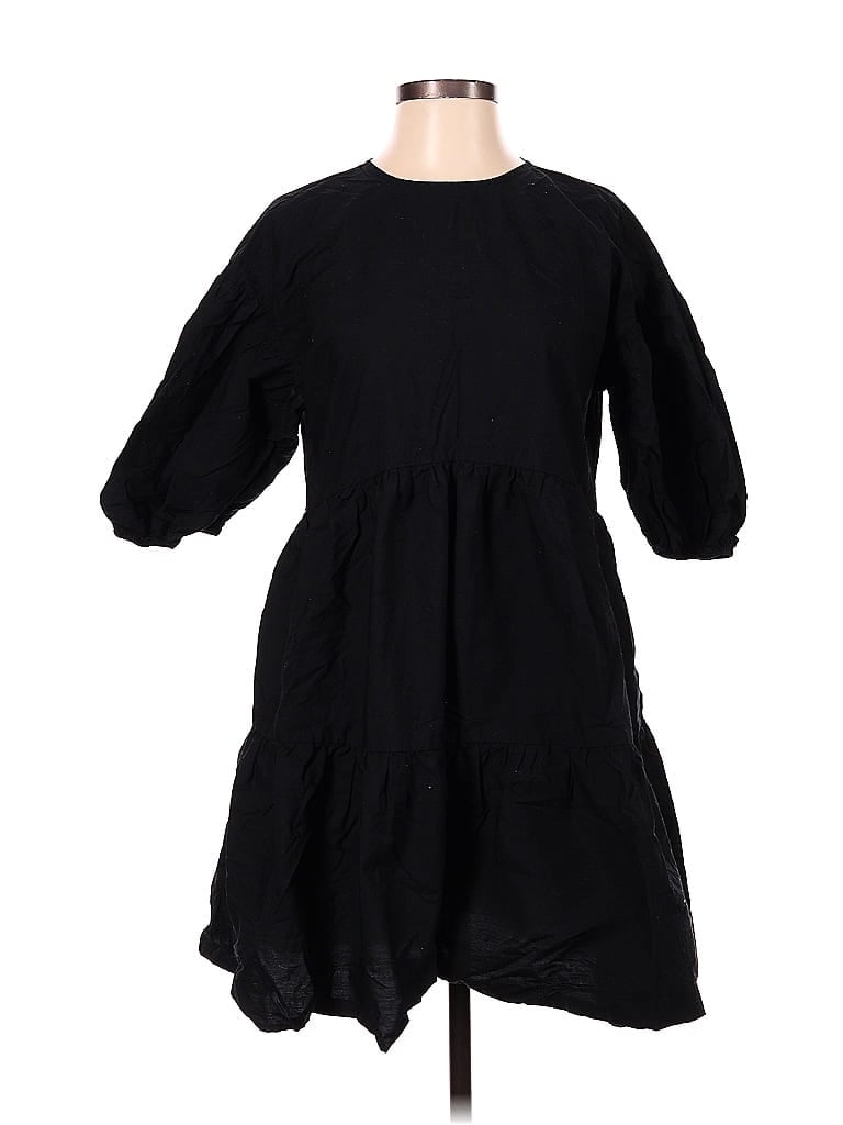 Pre-owned A New Day Casual Dress In Black