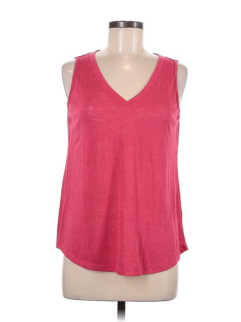 24/7 Maurices Red Sleeveless T-Shirt Size M - photo 1