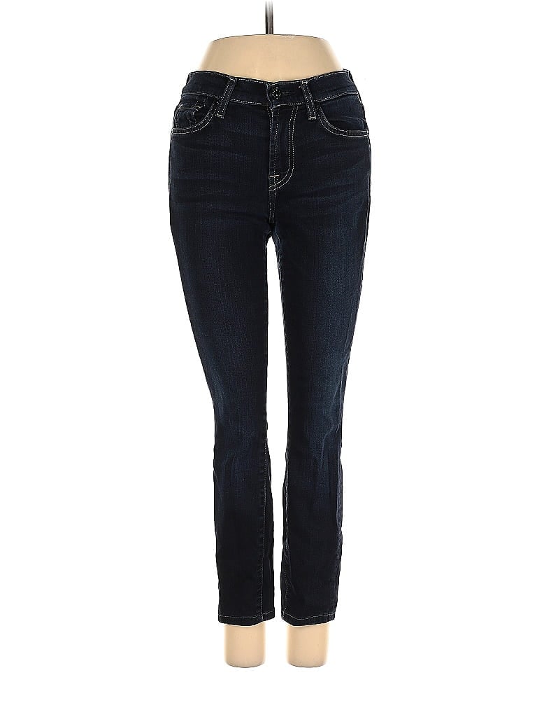 Pre-owned 7 For All Mankind Jeans In Blue