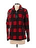 Abercrombie & Fitch 100% Polyester Checkered-gingham Plaid Red Fleece Size S - photo 1