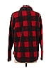 Abercrombie & Fitch 100% Polyester Checkered-gingham Plaid Red Fleece Size S - photo 2
