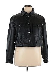 Calvin Klein Jeans Faux Leather Jacket