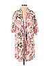 Show Me Your Mumu 100% Polyester Pink Kimono Size 0 - photo 1