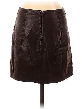 Free People Faux Leather Skirt (view 2)