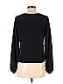 Topshop 100% Polyester Black Long Sleeve Blouse Size 4 - photo 2