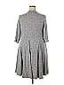 Torrid Marled Gray Casual Dress Size 3X Plus (3) (Plus) - photo 2