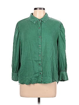 Billy T 3/4 Sleeve Button-Down Shirt (view 1)