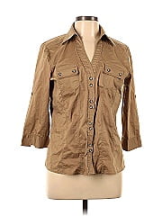 New York & Company Long Sleeve Button Down Shirt