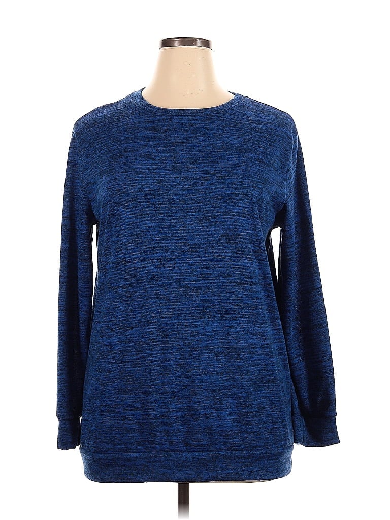 Perfect Peach Blue Sweatshirt Size XL - photo 1