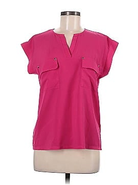 Marc New York Andrew Marc Short Sleeve Blouse (view 1)