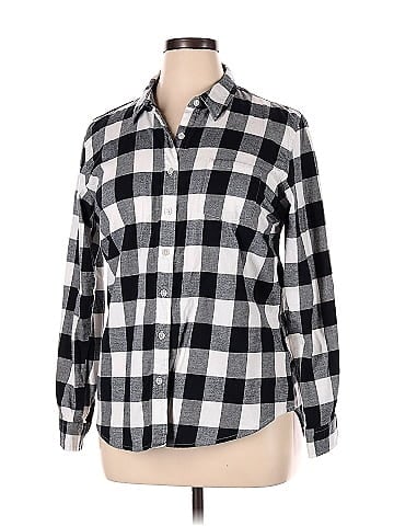 Weatherproof Long Sleeve Button-Down Shirt (view 1)