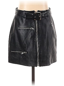 House of Harlow 1960 Leather Skirt (view 1)