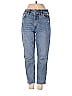 Abercrombie & Fitch Marled Tortoise Blue Jeans Size 2 - photo 1