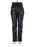 Lucy Paris 100% Polyester Black Faux Leather Pants Size M - photo 1