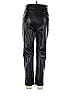 Lucy Paris 100% Polyester Black Faux Leather Pants Size M - photo 2