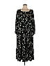 Old Navy 100% Viscose Floral Motif Floral Black Casual Dress Size XL (Tall) - photo 1