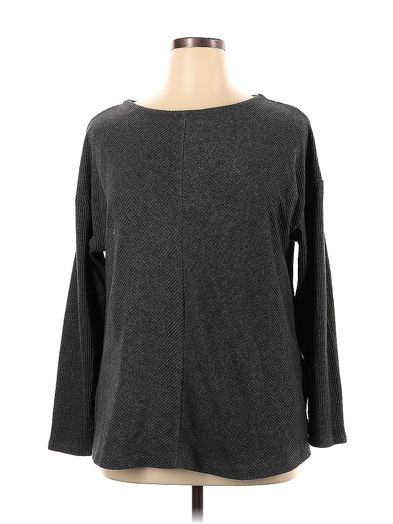 Ava & Viv Gray Pullover Sweater Size 14 (X) - photo 1