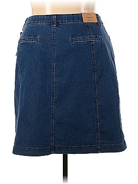 L.L.Bean Denim Skirt (view 2)