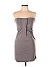 Orsay Solid Gray Casual Dress Size L - photo 1