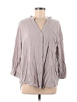 Pink Lily Long Sleeve Button-Down Shirt (view 1)