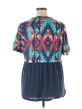 Southern Stitch Short Sleeve Blouse (view 2)