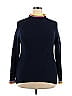 Style&Co 100% Cotton Blue Pullover Sweater Size 2X (Plus) - photo 1
