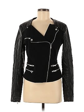 ABS Faux Leather Jacket (view 1)