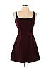 Urban Outfitters Solid Burgundy Casual Dress Size XS - photo 1