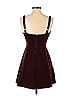 Urban Outfitters Solid Burgundy Casual Dress Size XS - photo 2