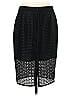 Trina Turk 100% Polyester Jacquard Grid Black Casual Skirt Size 4 - photo 2