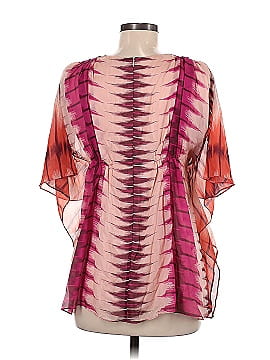 Antik Batik Short Sleeve Silk Top (view 2)