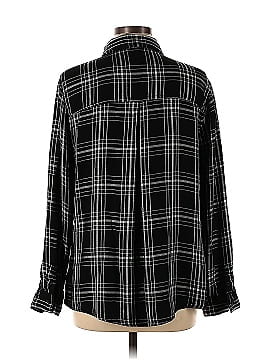 Isabel Maternity Long Sleeve Button-Down Shirt (view 2)