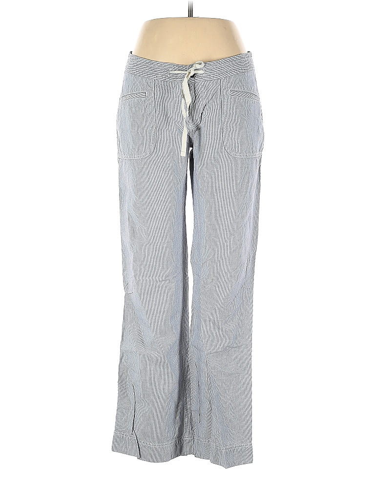 The North Face Jacquard Acid Wash Print Damask Paisley Brocade Silver Casual Pants Size 10 - photo 1