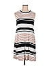 Ann Taylor LOFT Outlet Stripes Ivory Casual Dress Size XL - photo 1