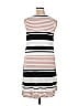 Ann Taylor LOFT Outlet Stripes Ivory Casual Dress Size XL - photo 2