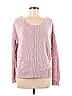 Rebecca Minkoff Marled Pink Pullover Sweater Size M - photo 1