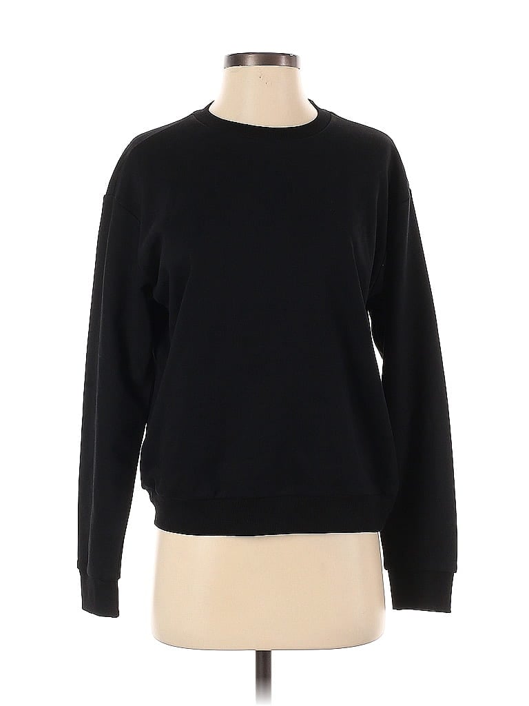 Heart Soul Pullover Sweater In Black