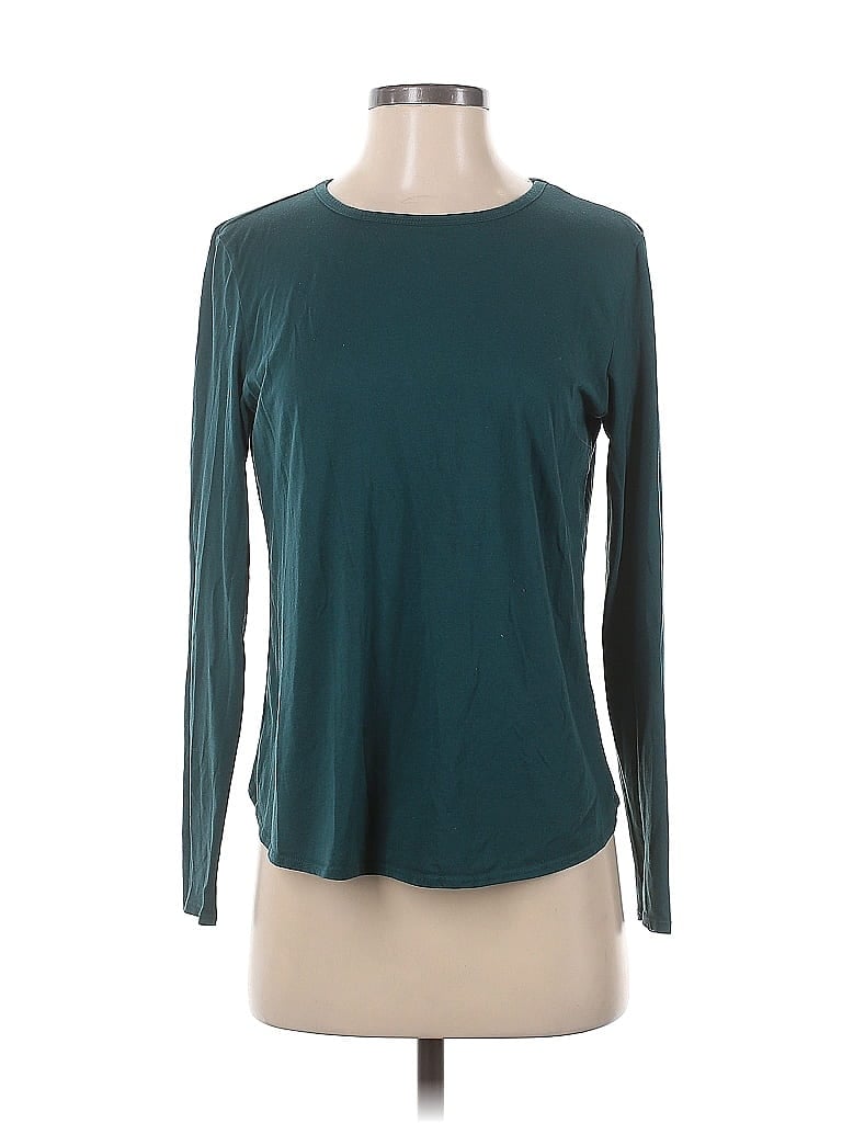 Fabletics Teal Long Sleeve T-Shirt Size S - photo 1
