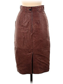 Pelle D'oro Faux Leather Skirt (view 2)