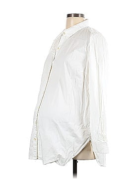 Gap - Maternity Long Sleeve Button-Down Shirt (view 1)