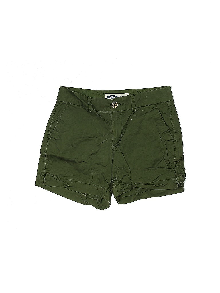 Old Navy Solid Tortoise Green Shorts Size 0 - photo 1
