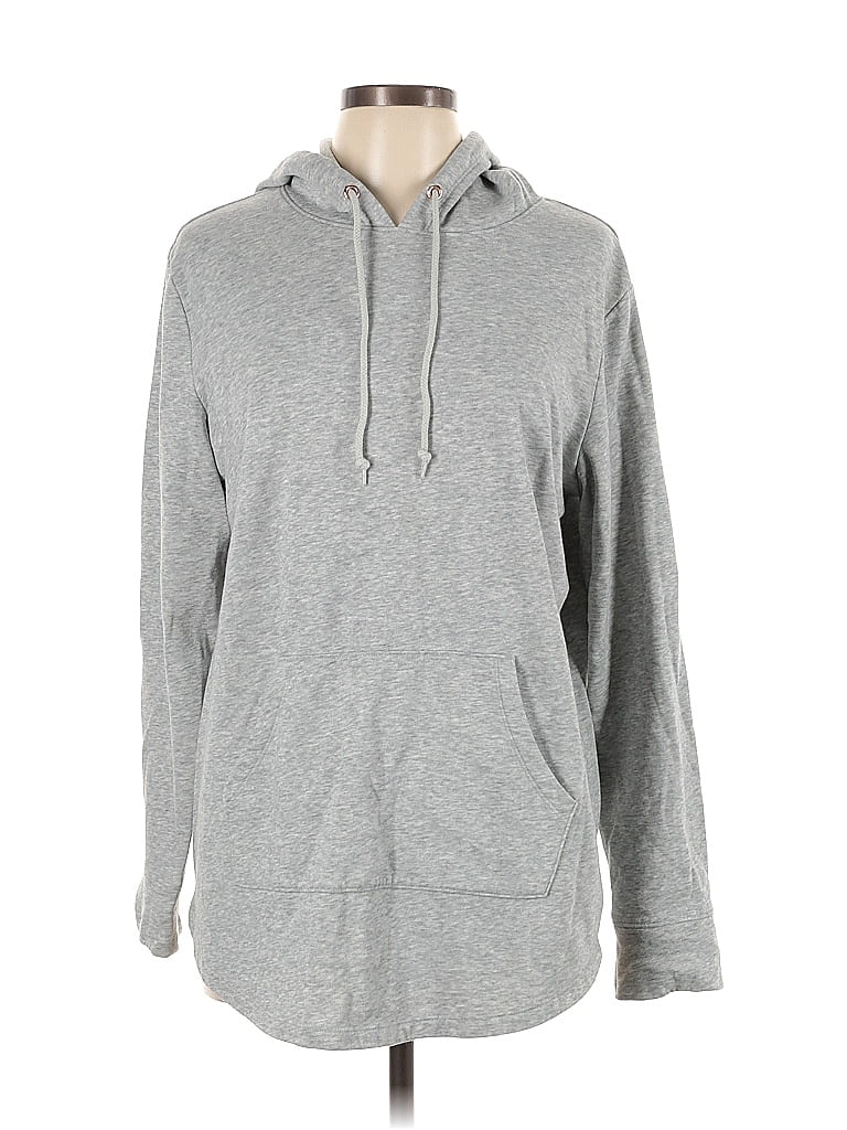Xersion Gray Pullover Hoodie Size L - photo 1