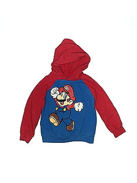 Super Mario Pullover Hoodie (view 1)