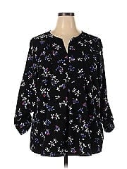 Lane Bryant Outlet 3/4 Sleeve Blouse