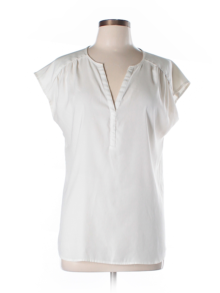 ann taylor short sleeve blouse