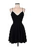 Olive Tree Solid Black Casual Dress Size M - photo 1