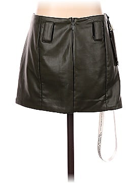 MISTRESS ROCKS LOS ANGELES Faux Leather Skirt (view 2)