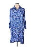 Soft Surroundings 100% Rayon Blue Casual Dress Size XL - photo 1