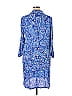 Soft Surroundings 100% Rayon Blue Casual Dress Size XL - photo 2